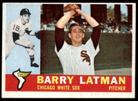 1960 Topps #41 Barry Latman Ex-Mint  ID: 195568