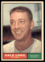 1961 Topps #117 Dale Long Excellent 