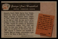 1955 Bowman #267 George Honochick UMP EX++ 