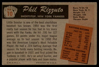 1955 Bowman #10 Phil Rizzuto VG ID: 76866