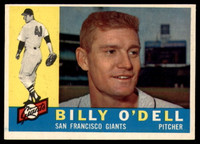 1960 Topps #303 Billy O'Dell EX/NM  ID: 108790