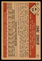 1953 Bowman Color #150 Carl Scheib EX 