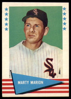 1961 Fleer #58 Marty Marion NM Near Mint  ID: 100351