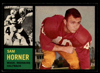 1962 Topps #167 Sam Horner EX/NM  ID: 128511