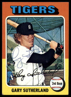 1975 Topps #522 Gary Sutherland Signed Auto Autograph 