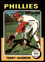 1975 Topps #399 Terry Harmon Signed Auto Autograph 