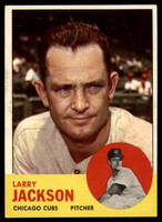 1963 Topps # 95 Larry Jackson EX++ Excellent++ 