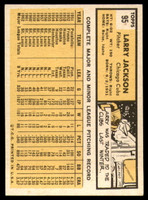 1963 Topps # 95 Larry Jackson EX++ Excellent++ 