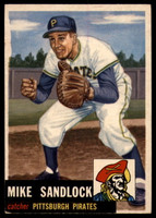 1953 Topps #247 Mike Sandlock DP EX++ RC Rookie