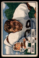 1951 Bowman #1 Weldon Humble VG Very Good RC Rookie
