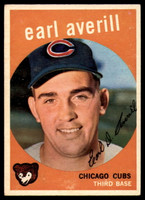1959 Topps #301 Earl Averill Jr. EX++ Excellent++ RC Rookie