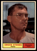 1961 Topps #431 Chuck Stobbs EX++ Excellent++ 