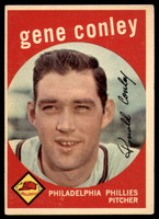 1959 Topps #492 Gene Conley EX++ Excellent++  ID: 103728