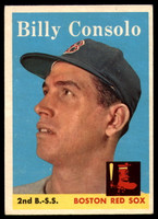 1958 Topps #148 Billy Consolo UER VG Very Good  ID: 104500