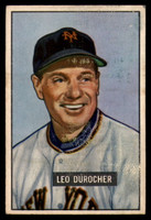 1951 Bowman #233 Leo Durocher MG VG/EX ID: 70219