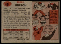 1957 Topps #46 Elroy Hirsch EX/NM 