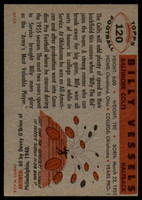 1956 Topps #120 Billy Vessels EX RC Rookie ID: 85814
