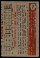 1952 Topps #120 Bob Chakales EX RC Rookie ID: 91452