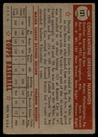 1952 Topps #121 Gus Niarhos EX  ID: 91455