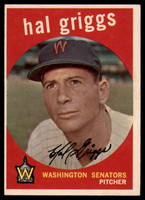 1959 Topps #434 Hal Griggs Excellent+  ID: 139084