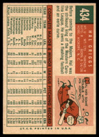 1959 Topps #434 Hal Griggs Excellent+  ID: 139085