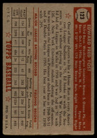 1952 Topps #123 Eddie Yost EX ID: 78493