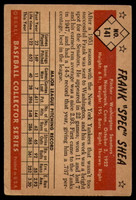 1953 Bowman Color #141 Spec Shea VG ID: 54176