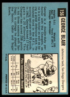 1964 Topps #156 George Blair Excellent+  ID: 140374