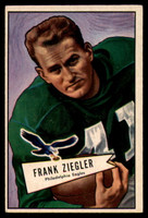 1952 Bowman Small #119 Frank Ziegler EX++ Excellent++ 