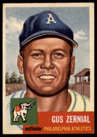 1953 Topps #42 Gus Zernial DP EX++ Excellent++  ID: 93499