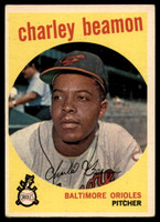 1959 Topps #192 Charley Beamon Excellent+ RC Rookie ID: 161382