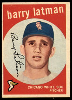 1959 Topps #477 Barry Latman Excellent+ RC Rookie ID: 161639
