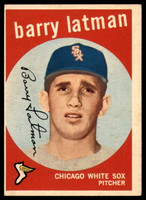 1959 Topps #477 Barry Latman Excellent+ RC Rookie ID: 161640