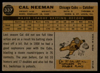 1960 Topps #337 Cal Neeman Excellent+ 