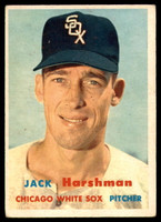 1957 Topps #152 Jack Harshman Very Good  ID: 132487