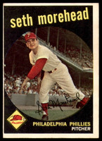 1959 Topps #253 Seth Morehead Excellent+ RC Rookie  ID: 191887