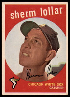 1959 Topps #385 Sherm Lollar EX++ Excellent++ 