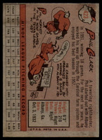 1958 Topps #423 Phil Clark Very Good RC Rookie ID: 148633