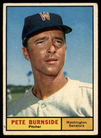 1961 Topps #507 Pete Burnside Very Good  ID: 156577