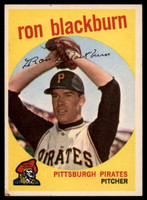 1959 Topps #401 Ron Blackburn EX++ Excellent++  ID: 103596