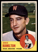 1963 Topps #171 Steve Hamilton EX++ Excellent++ RC Rookie