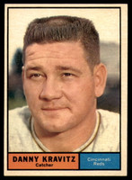 1961 Topps #166 Danny Kravitz Ex-Mint  ID: 145377