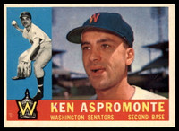 1960 Topps #114 Ken Aspromonte EX++ Excellent++  ID: 107497