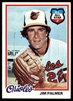 1978 Topps #160 Jim Palmer Near Mint  ID: 145899