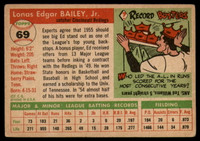 1955 Topps #69 Ed Bailey G Good 