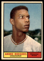 1961 Topps #183 Andre Rodgers EX/NM  ID: 112267