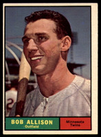 1961 Topps #355 Bob Allison Ex-Mint  ID: 156082