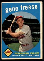 1959 Topps #472 Gene Freese EX Excellent 