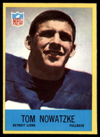 1967 Philadelphia #69 Tom Nowatzke NM+ RC Rookie