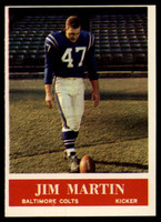 1964 Philadelphia #  5 Jim Martin NM Near Mint 